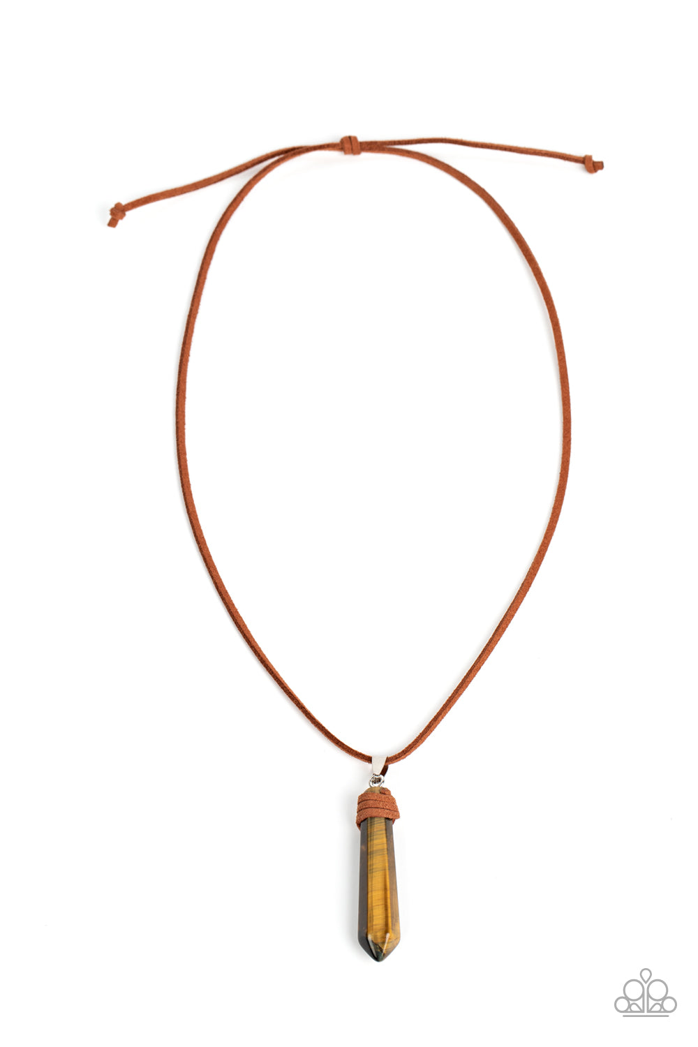 Holistic Harmony - Brown Paparazzi Necklace (#3526)