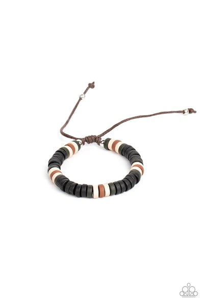 Wild Wanderer - Black Paparazzi Bracelet (#5346)