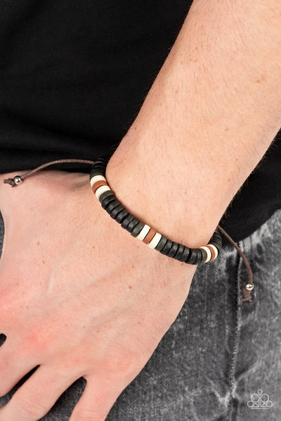 Wild Wanderer - Black Paparazzi Bracelet (#5346)