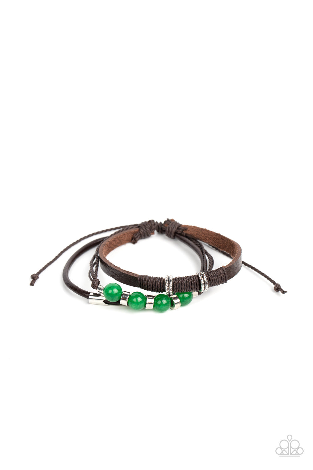 Amplified Aloha - Green Paparazzi Bracelet (5203)