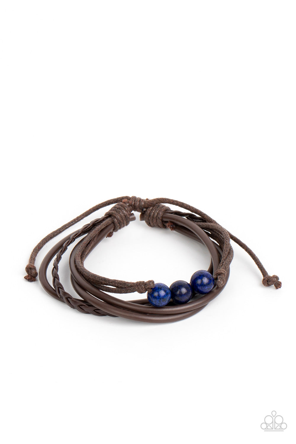Rest Easy - Blue Paparazzi Bracelet (PZ-5074)