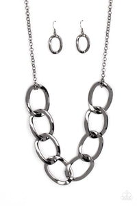 Ive got the Power - Black Paparazzi Necklace (#2969)