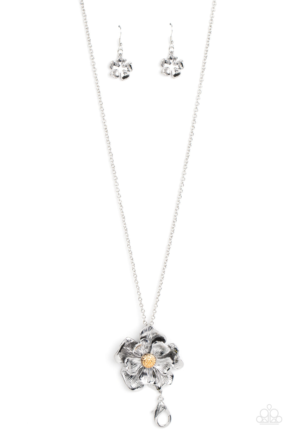 Homegrown Glamour - Silver Paparazzi  Necklace (L008)