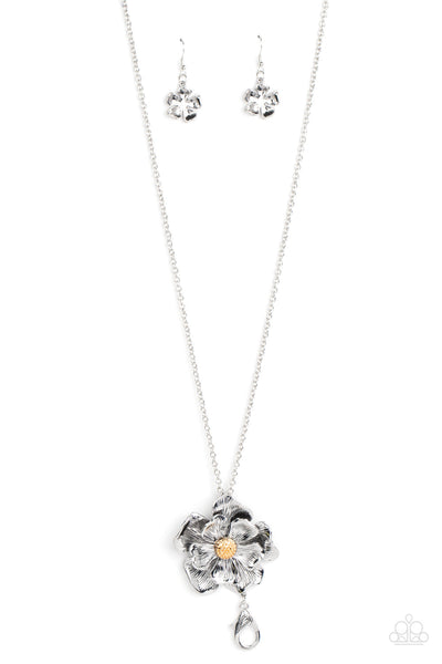 Homegrown Glamour - Silver Paparazzi  Necklace (L008)