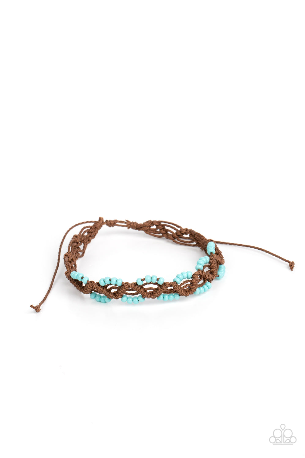 Cast a Wide Net - Blue Paparazzi Bracelet (#1705)