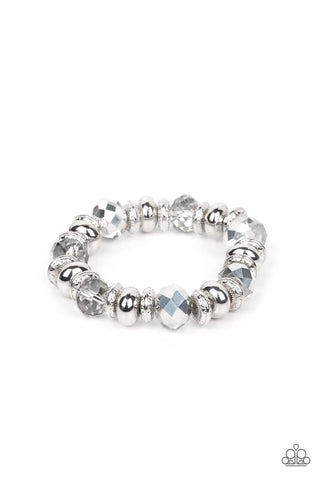 Power Pose - Silver Paparazzi Bracelet