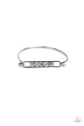 In CHARMS Way - Black Paparazzi Bracelet (PZ-4234)