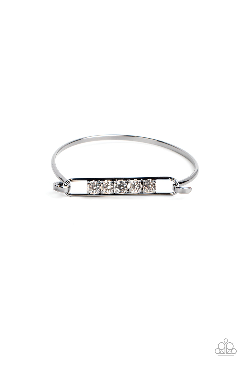 In CHARMS Way - Black Paparazzi Bracelet (PZ-4234)