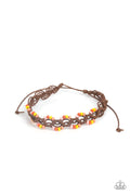 Cast a Wide Net - Orange Paparazzi Bracelet (#1775)