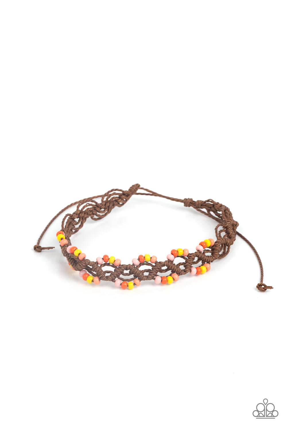 Cast a Wide Net - Orange Paparazzi Bracelet (#1775)