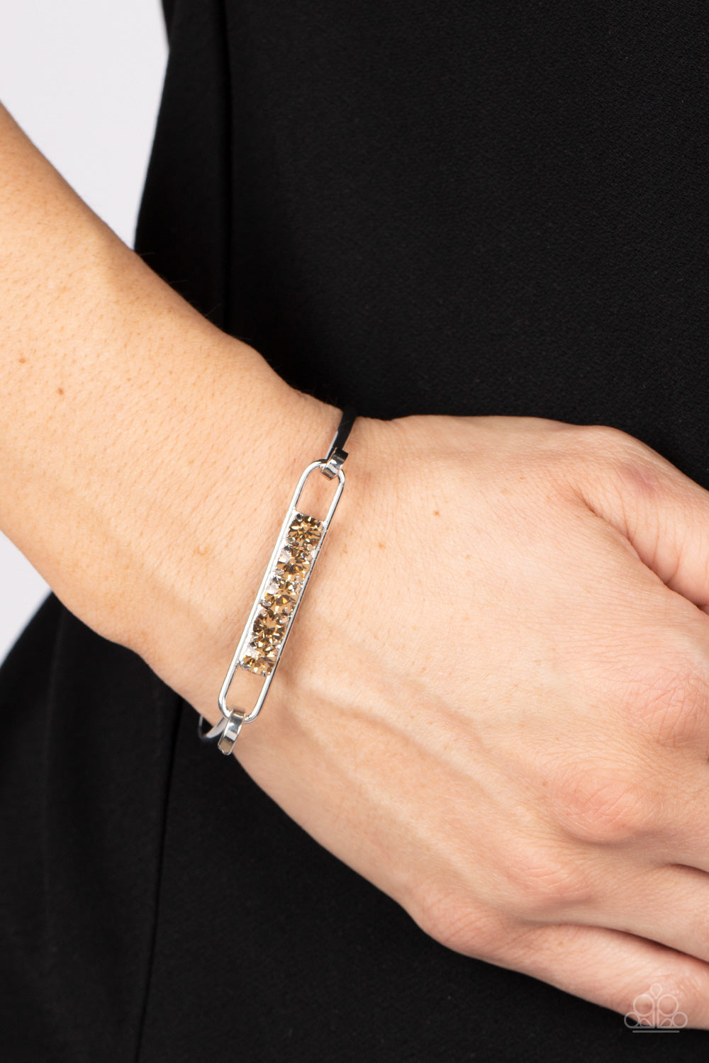 In CHARMS Way - Brown Paparazzi Bracelet (PZ-1195)