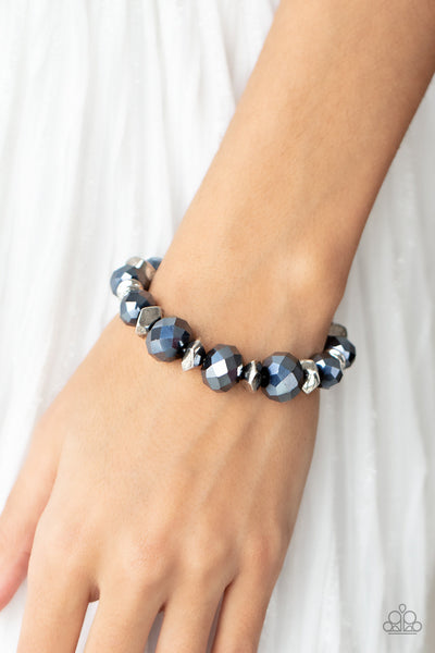 Astral Auras - Blue Paparazzi Bracelet (#4168)