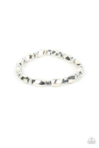 Magnetic Mantra - Silver Paparazzi Bracelet (5041)