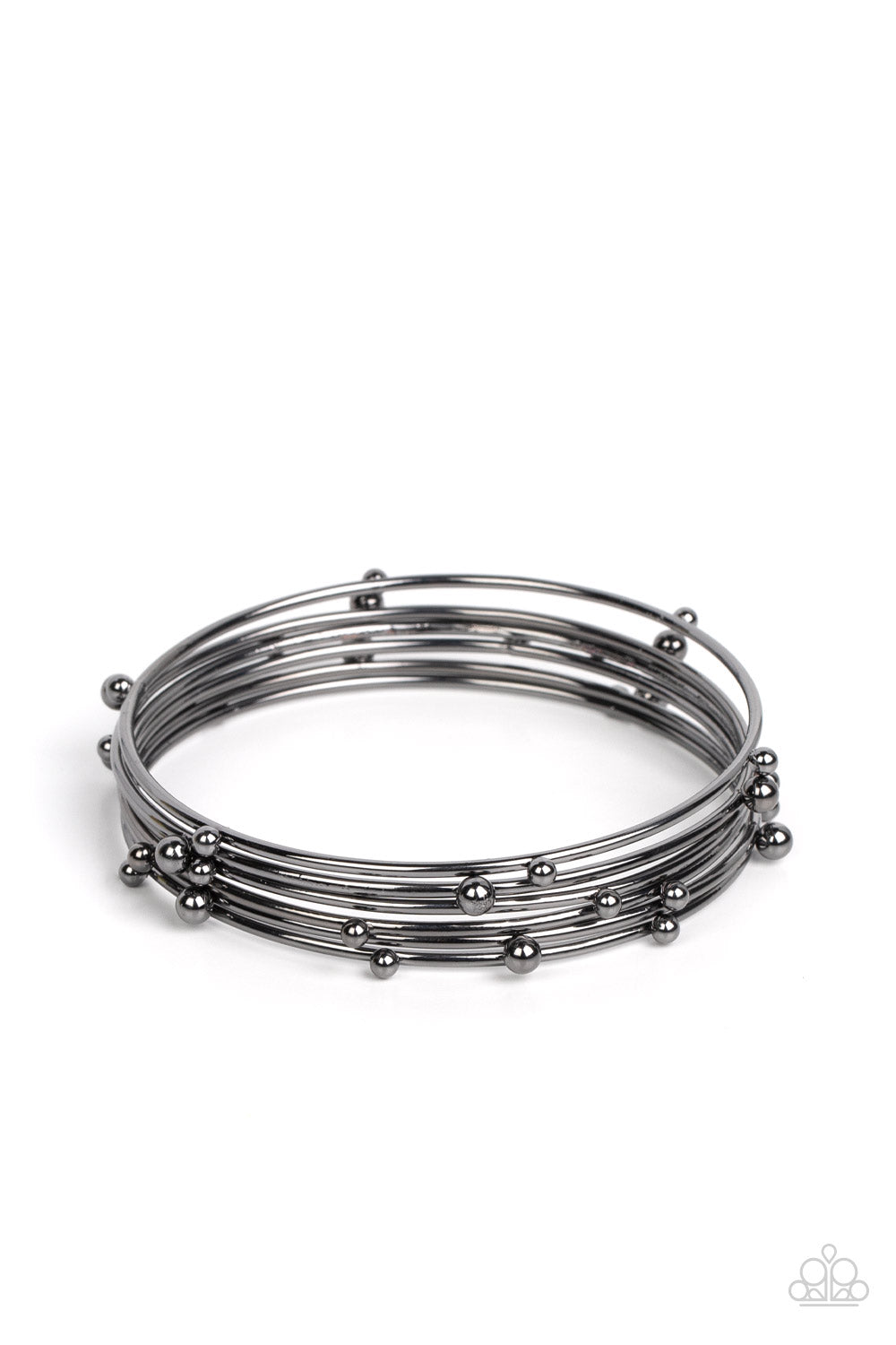Metro Satellite - Black Paparazzi Bracelet (PZ-4972)
