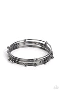 Metro Satellite - Black Paparazzi Bracelet (PZ-4972)