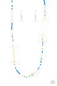 Modern Marina - Blue Paparazzi Necklace (#3696)