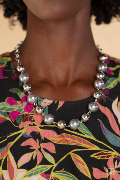 Dreamscape Escape - Silver Paparazzi Necklace
