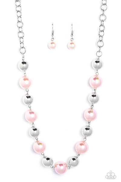 Dreamscape Escape - Pink Paparazzi Necklace
