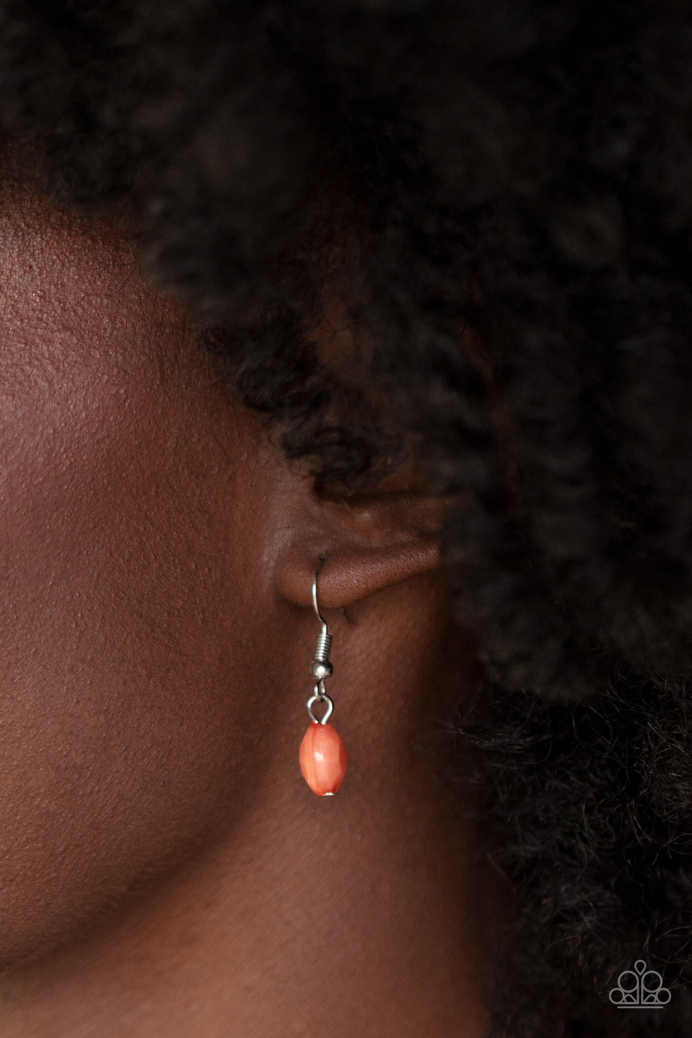 Pacific Picnic - Orange Paparazzi Necklace (#3673)