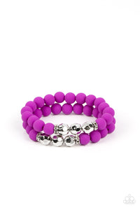 Dip and Dive - Purple Paparazzi Bracelet (#4050)