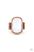 Tidal Tranquility - Copper Paparazzi Ring (P64)