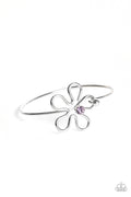 Floral Innovation - Purple Paparazzi Bracelet (PZ-664)