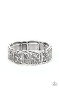 Wine Country - Silver Paparazzi Bracelet (PZ-5035)