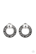 Smoldering Scintillation - Black Paparazzi Earring (#4623)