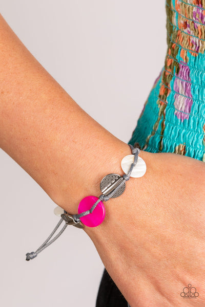 Shore Up - Pink Paparazzi Bracelet (#3961)