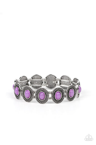 Dainty Delight - Purple Paparazzi Bracelet (#3814)