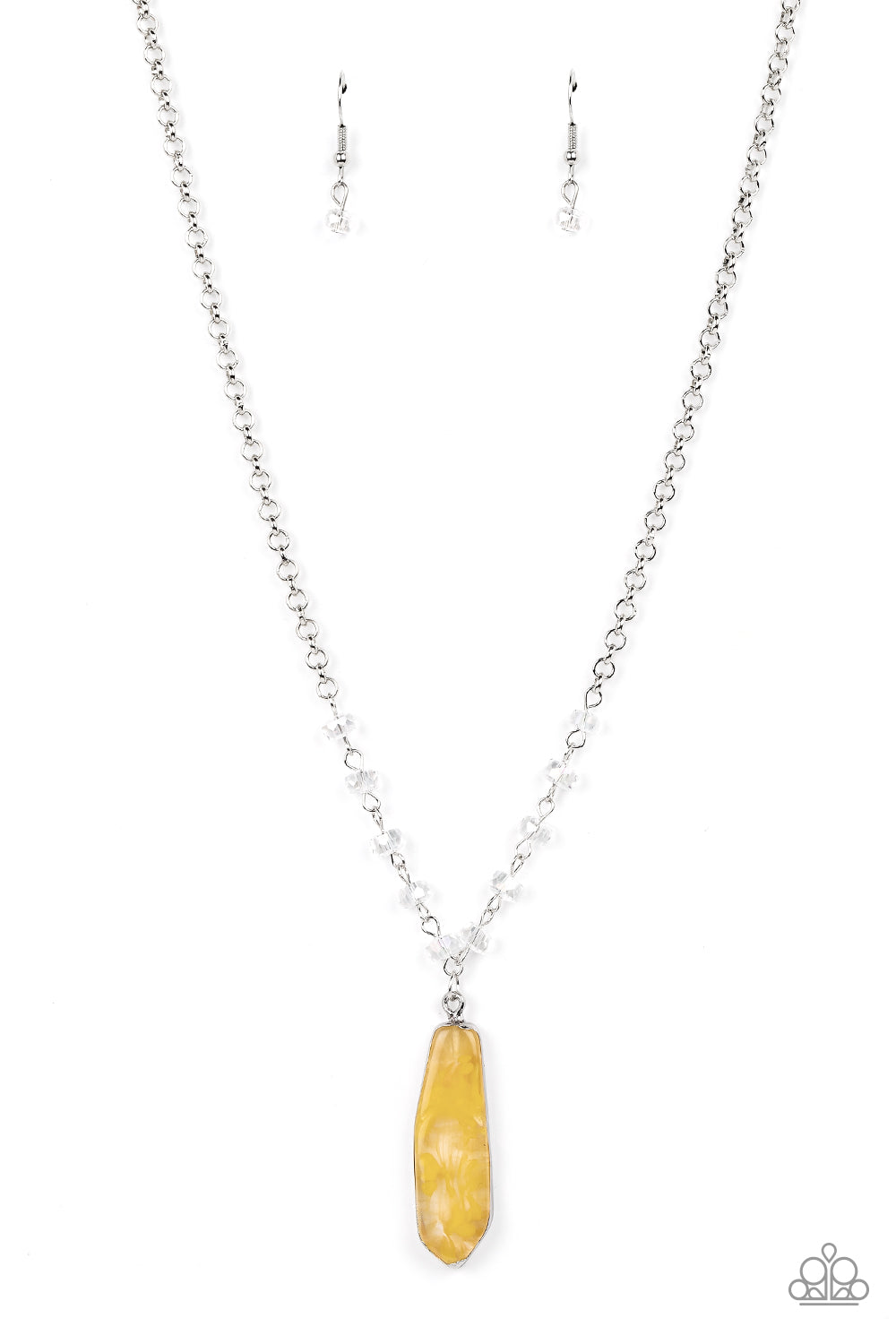 Magical Remedy - Yellow Paparazzi Necklace (#1904)