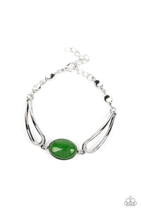 A Quarter Past ZEN - Green Paparazzi Bracelet (4533)