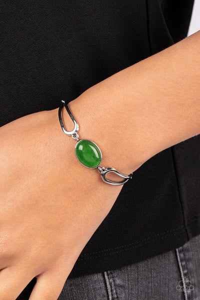 A Quarter Past ZEN - Green Paparazzi Bracelet (4533)