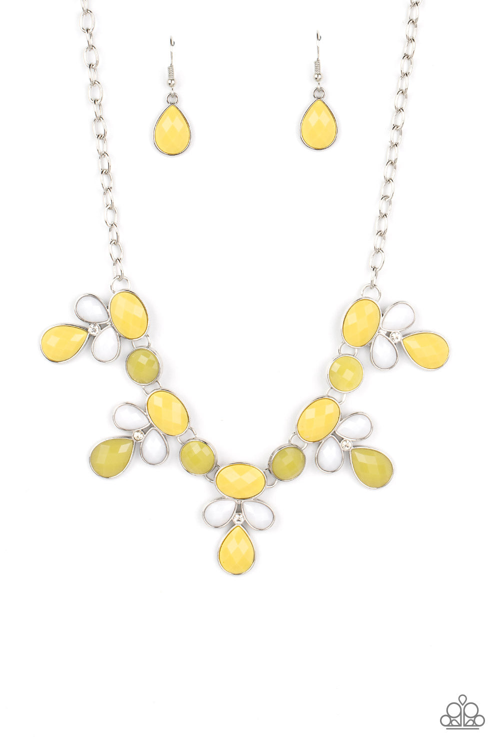 Midsummer Meadow - Yellow Paparazzi Necklace (4502)