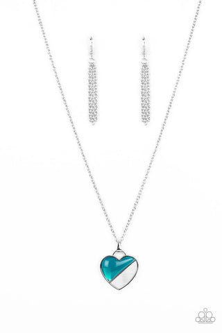 Nautical Romance - Blue Paparazzi Necklace (#2424)