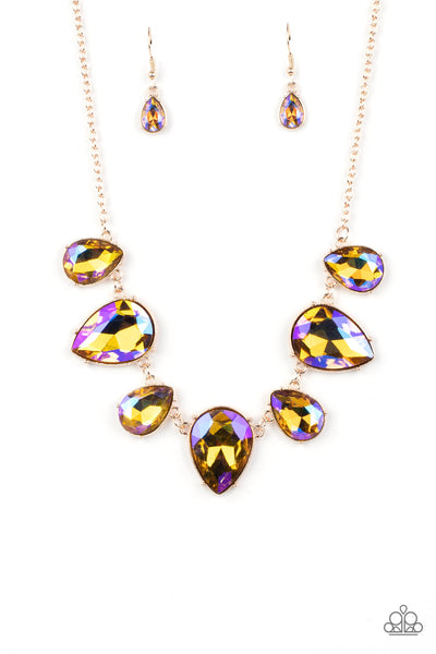 Otherworldly Opulence - Multi Paparazzi Necklace