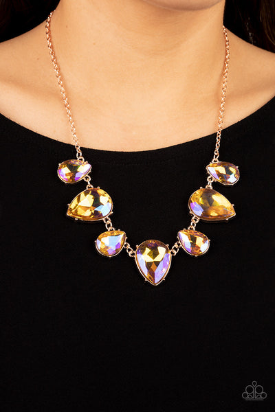 Otherworldly Opulence - Multi Paparazzi Necklace