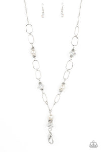 Creative Couture - White Paparazzi Necklace (L035)