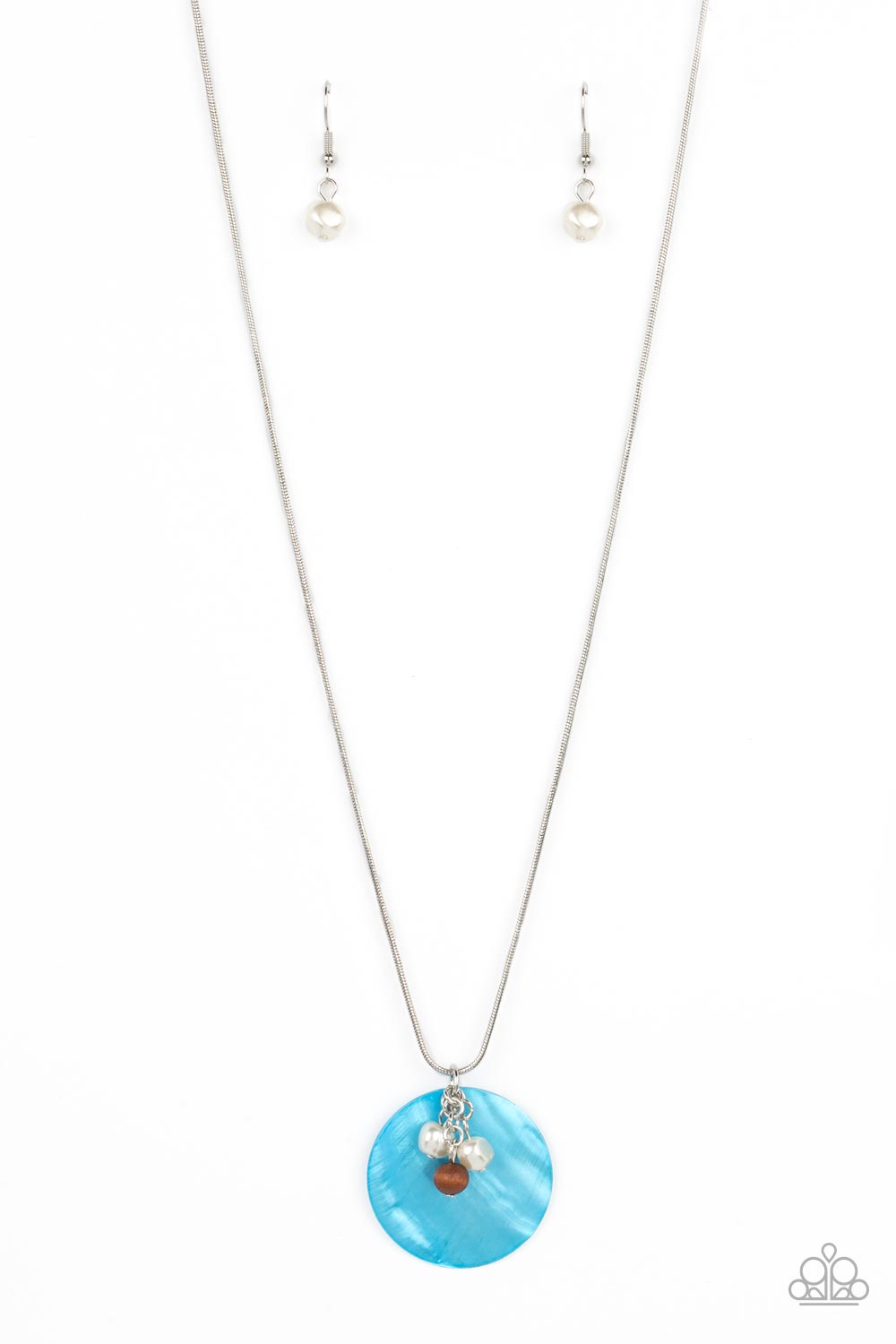 Beach House Harmony - Blue Paparazzi Necklace (#2943)
