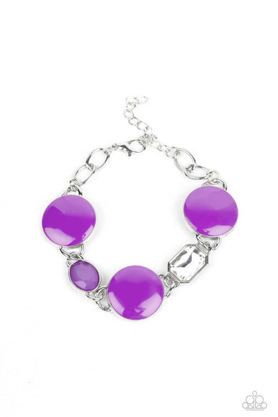 Dreamscape Dazzle - Purple Paparazzi Bracelet (#259)