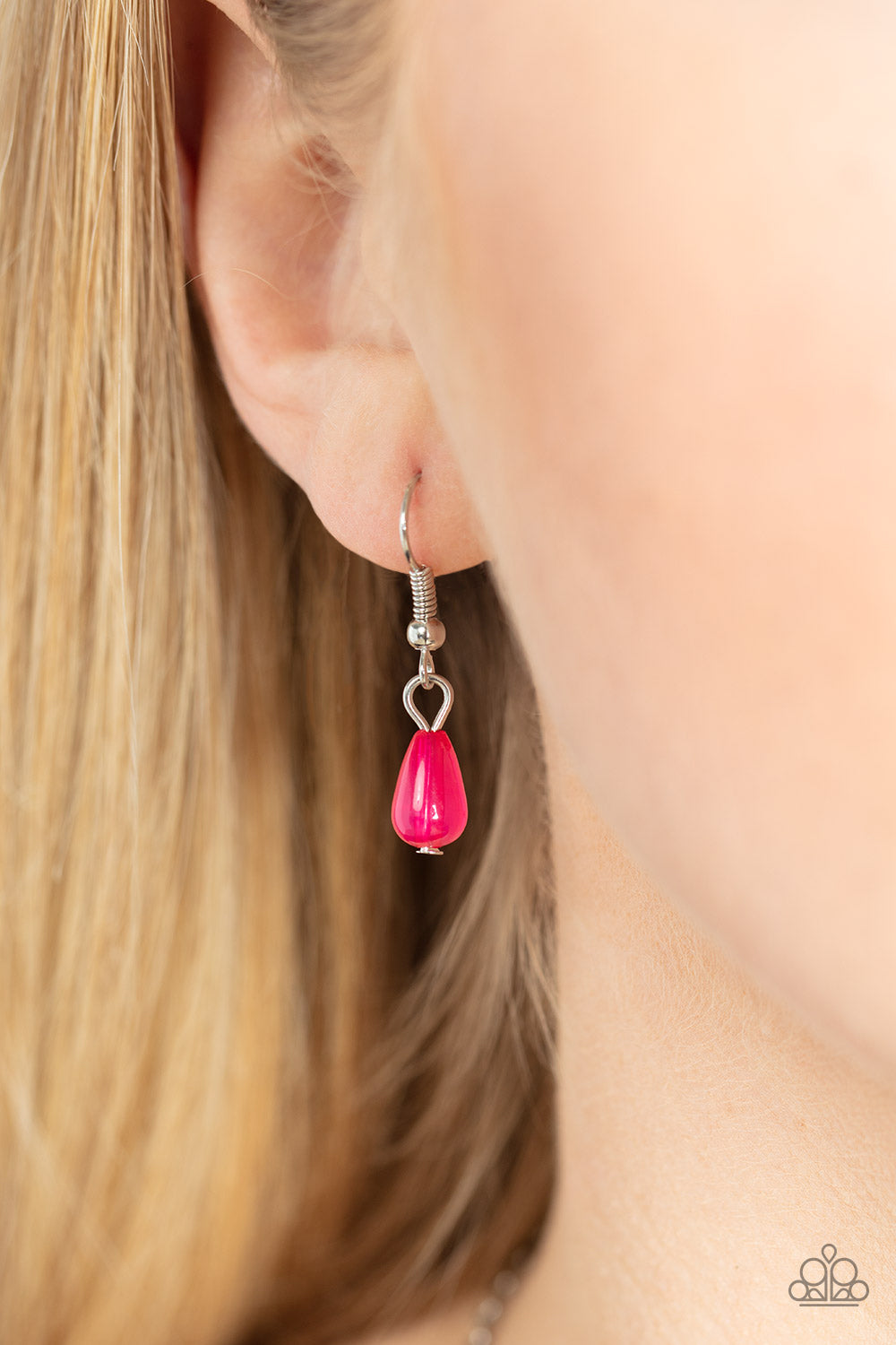 Totally Trolling - Pink Paparazzi Necklace (PZ-4909)