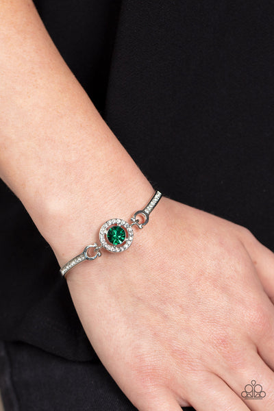 Focused and Fabulous - Green Paparazzi Bracelet (#1759)