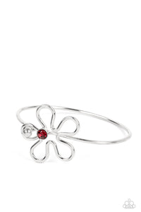 Floral Innovation - Red Paparazzi Bracelet