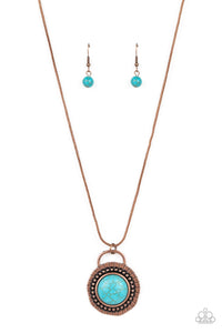 New Age Nomad - Copper Paparazzi Necklace (#5417)