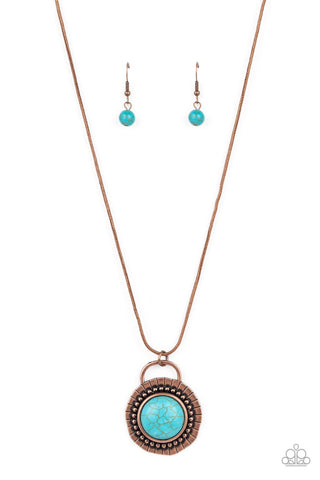 New Age Nomad - Copper Paparazzi Necklace (#5417)