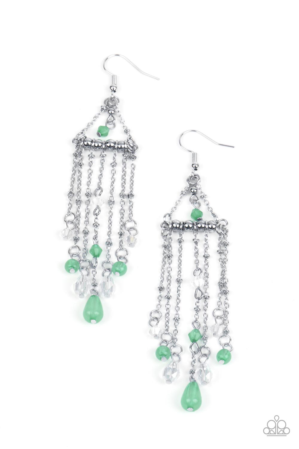 Marina Breeze - Green Paparazzi Earring (#3918)