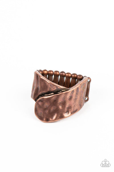 Hidden Troves - Copper Paparazzi Ring (R285)