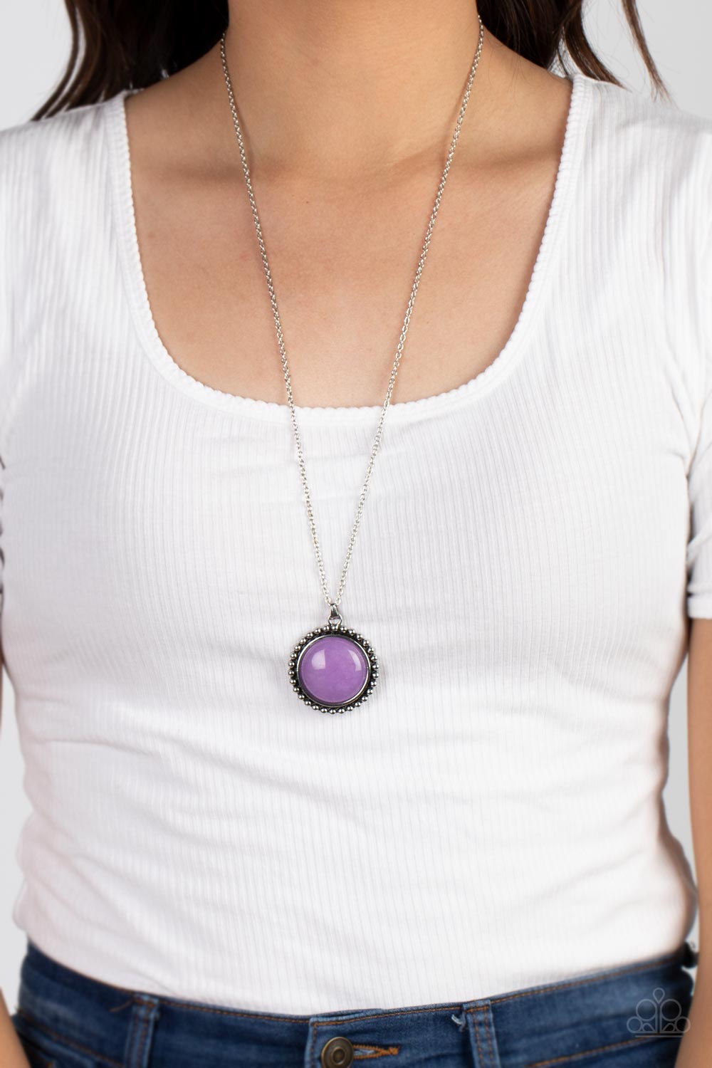 Sonoran Summer - Purple Paparazzi Necklace (#5294)
