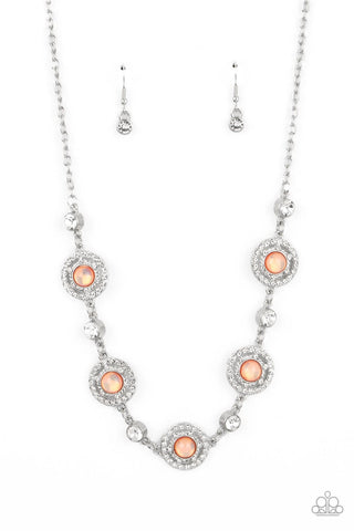 Summer Dream - Orange Paparazzi Necklace (#5478)