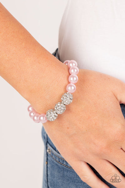 Breathtaking Ball - Pink Paparazzi Bracelet